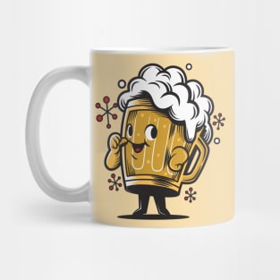 Retro Beer Mug Mug